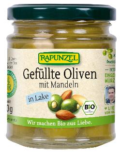 Oliven  gefüllt mit Mandeln