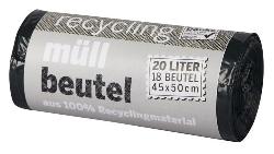 Recycling Müllbeutel mit Zugband