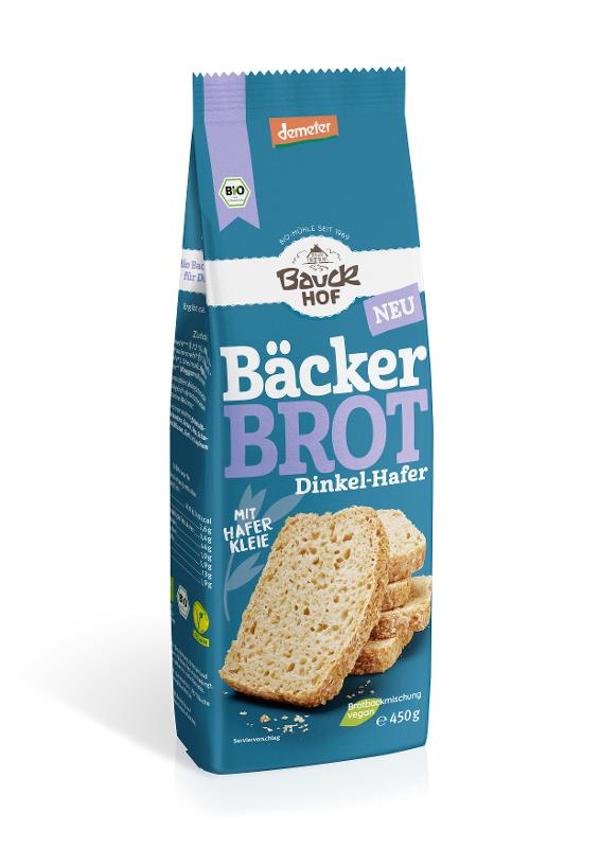 Produktfoto zu Bäcker Brot Dinkel Hafer Backmischung