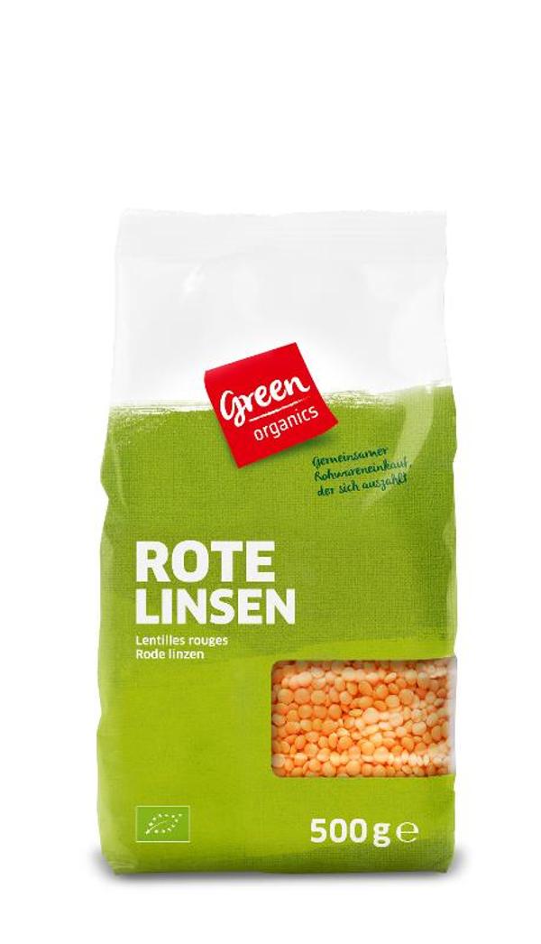 Produktfoto zu green Rote Linsen 500 g