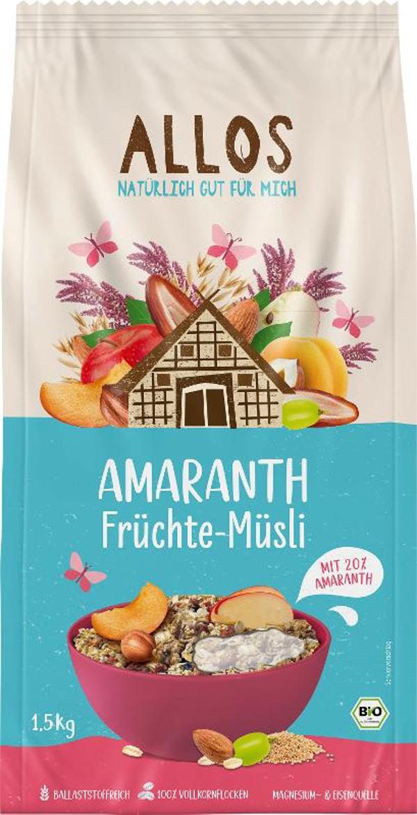 Produktfoto zu Amaranth-Früchte-Müsli Großp.