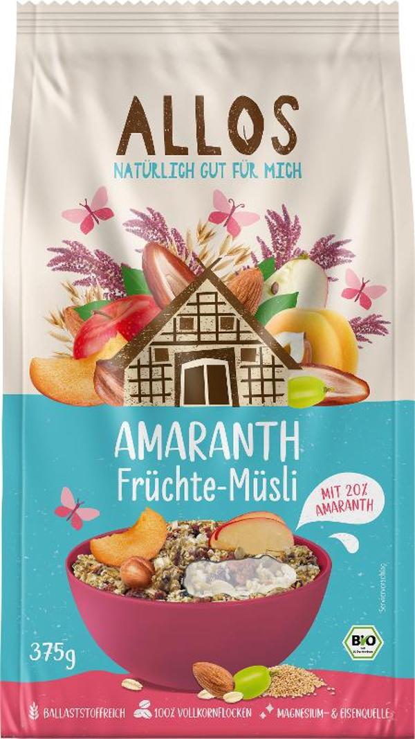 Produktfoto zu Amaranth-Früchte Müsli 375 g