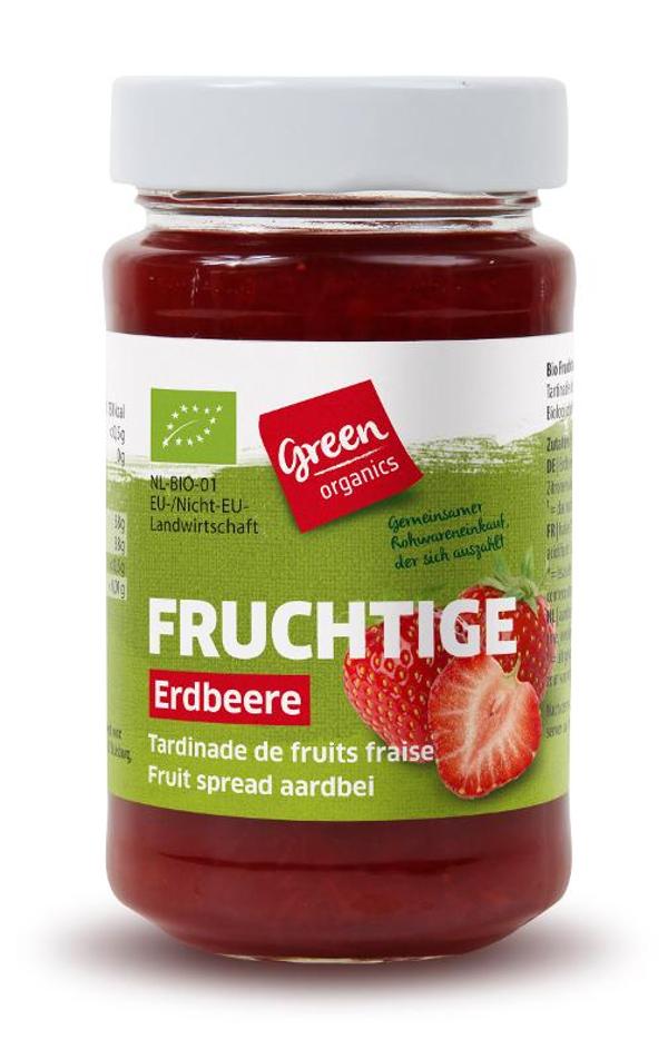 Produktfoto zu green Fruchtaufstrich Erdbeere