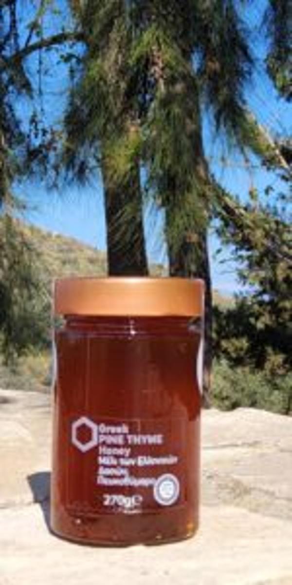Produktfoto zu Kretischer Bio Pinien-Honig
