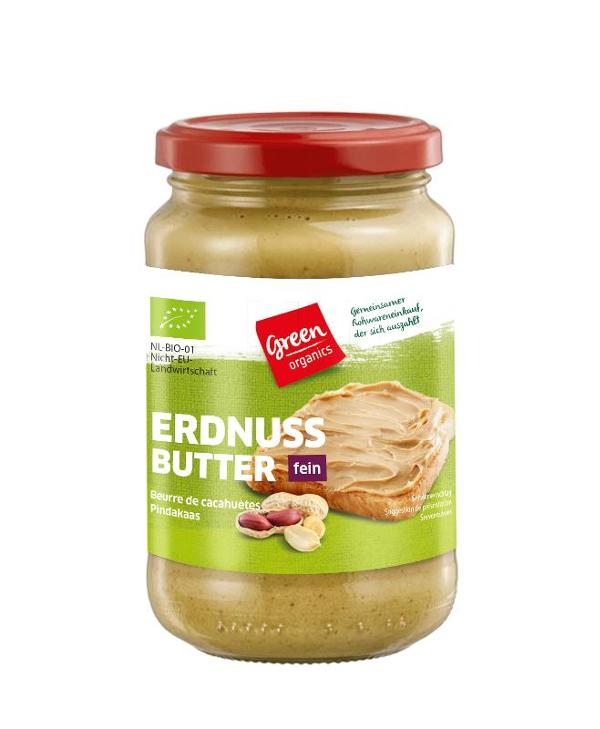 Produktfoto zu green Erdnussbutter fein