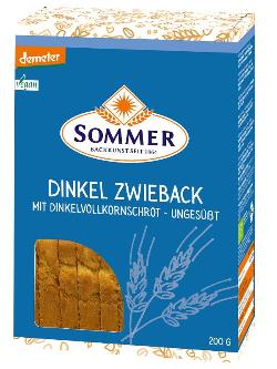 Dinkel Zwieback Sommer