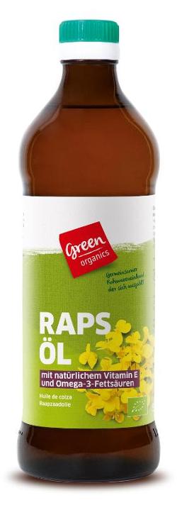 green Rapskern-Öl kaltgepresst