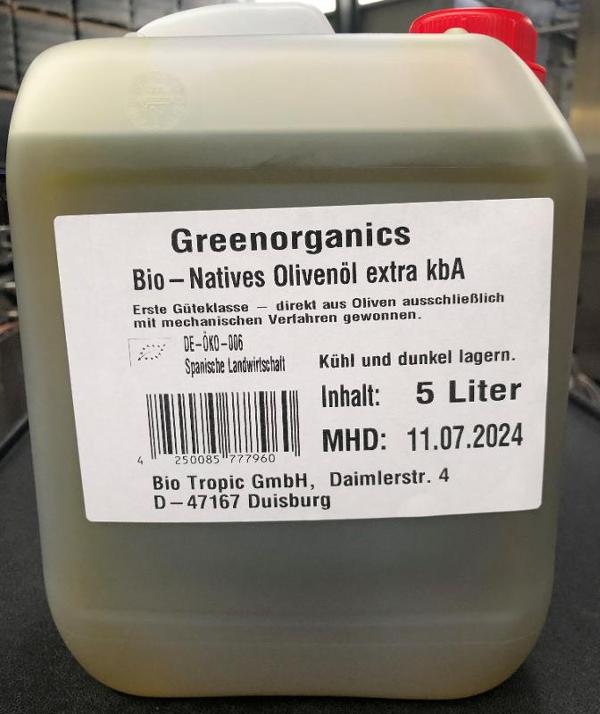 Produktfoto zu green Olivenöl nat. extra 5 l