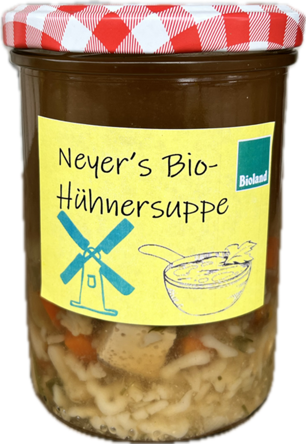 Produktfoto zu Neyers Bio-Hühnersuppe