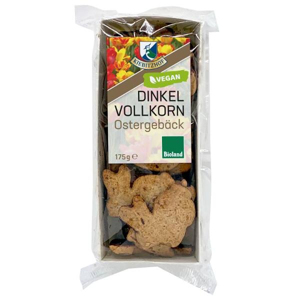 Produktfoto zu Dinkel Ostergebäck vegan mit Zartbitterschokolade