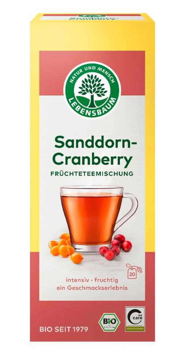 Produktfoto zu Sanddorn Cranberry Tee TB