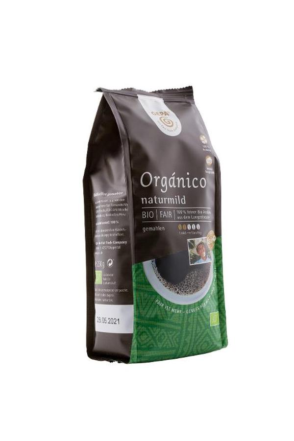 Produktfoto zu Cafe Organico gemahlen 250 g
