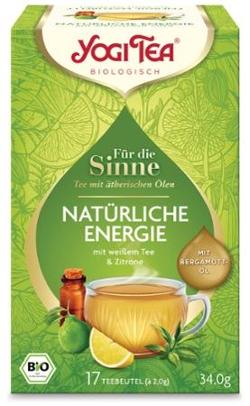 Yogi Tee Für die Sinne Natürliche Energie