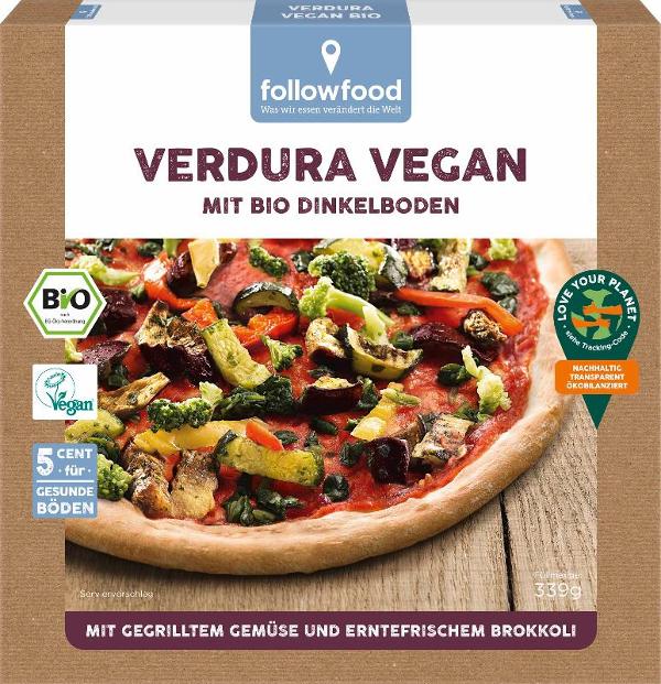 Produktfoto zu TK Dinkel-Pizza Verdura vegan