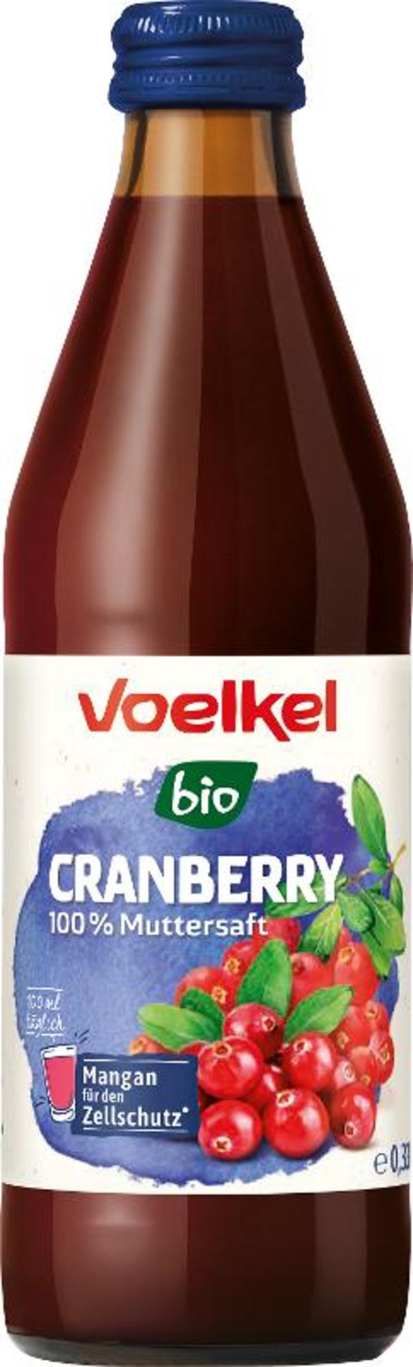 Produktfoto zu Cranberry Muttersaft