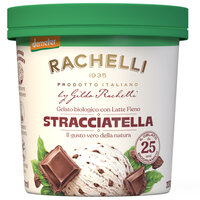 Stracciatella Eis Heumilch Familienbecher