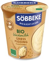Bio Weidemilch Grießpudding Traditionell