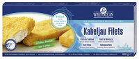 Kabeljau Filets mit Bio-Panade