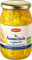 Bio Ananasstücke in eigenem Saft