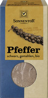 Pfeffer schwarz gemahlen, Packung